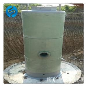 焊接一体化预制泵站-一体化污水处理设备