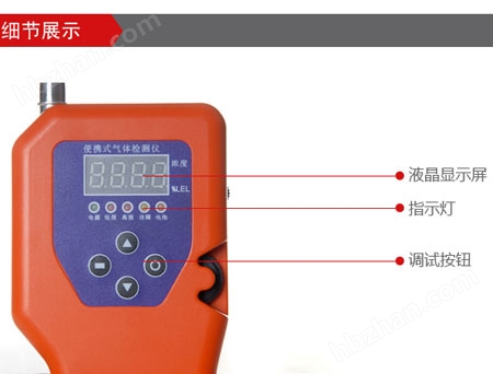 XH-B100A煤气泄漏检测仪