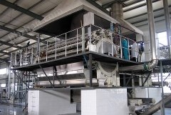 TG系列滾筒刮板干燥機(jī)用戶現(xiàn)場(chǎng)